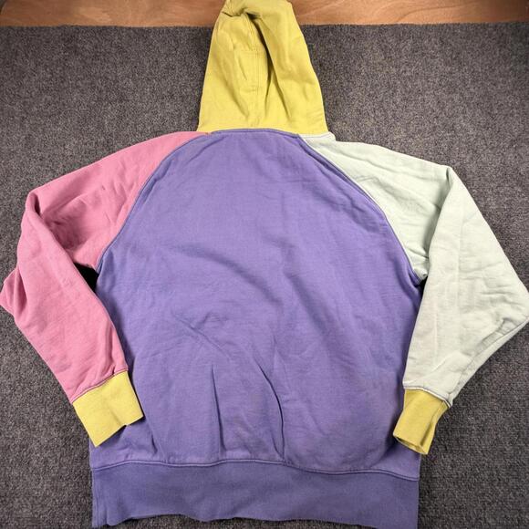 Teddy Fresh Colorblock Hoodie Sweatshirt - Size Large #1141‎ - Picture 4 of 6
